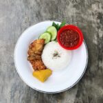 Nasi Ayam Komplit Kopi Subang