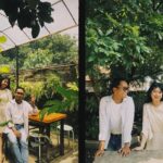 Sepasang kekasih sedang melakukan Swafoto di Kopi Subang beralamat di Kopi Qyanda